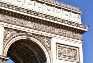 le Arc de Triomphe - Close-up