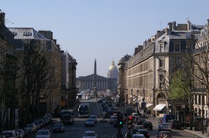 View from la Madeleine